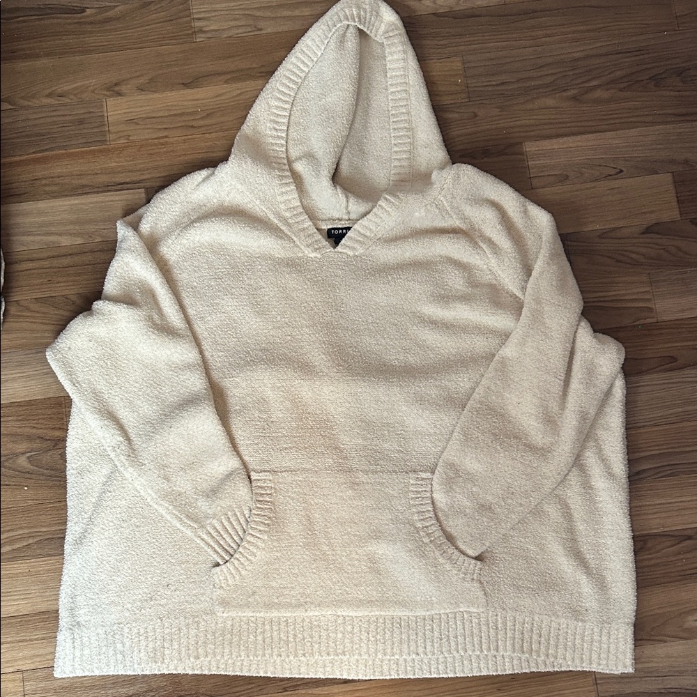 Torrid Cream Textured Sweater